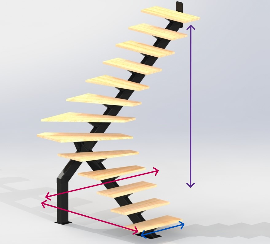 Escalier sur-mesure dimensions Escalier-sur-mesure-Bravant